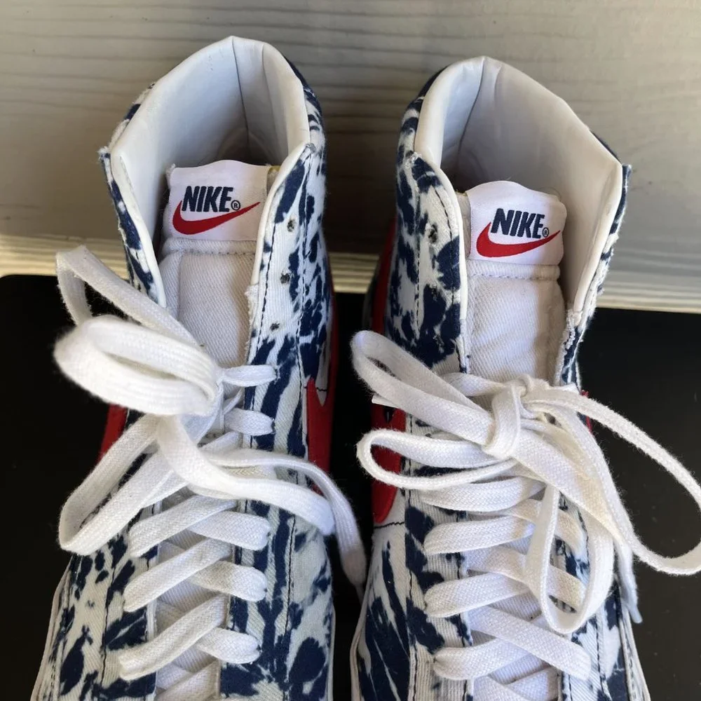 Nike Men's Blazer Mid 77 Vintage Tie Dye Shoes Sneakers 10.5 Style CZ7874-600